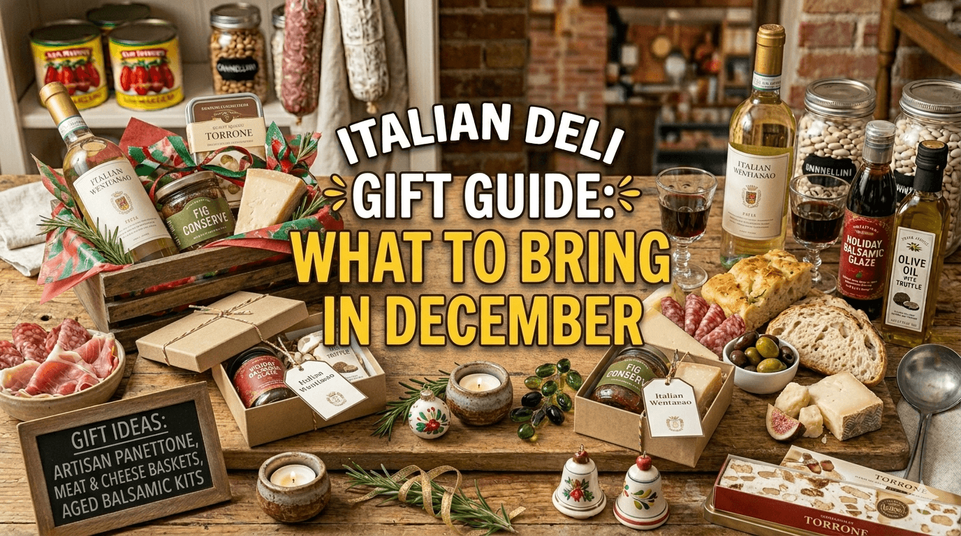 Italian Deli Gift Guide: What to Bring in December